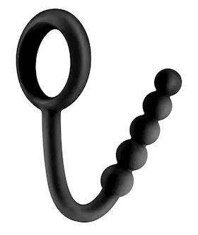 Ball Cinch With Anal Beads
