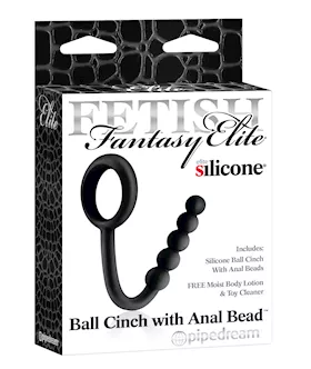Ball Cinch With Anal Beads