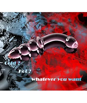 U-turn Anal Glass Rod