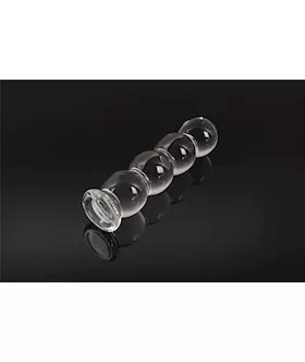 Butt Bubbles Glass Butt Plug