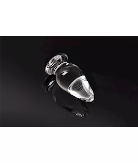 Anal Warm Up Glass Buttplug