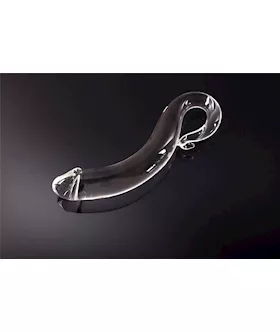 Dive Down Under Glass Anal Toy