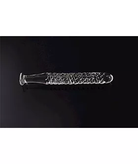 The Straight And Narrow Glass Dildo