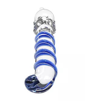 Just The Spot Glass Dildo