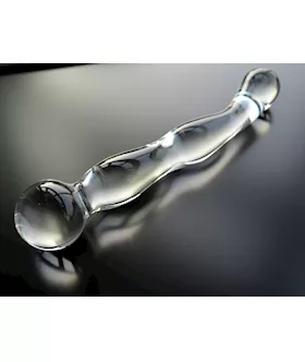 Glass Anal Bead Stick