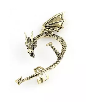 Dragon Ear Cuff Bronze