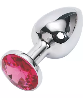 Jewelled Butt Plug- Large