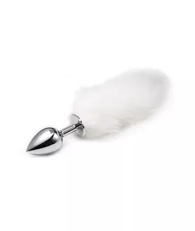 Fluffy Bunny Tail Butt Plug
