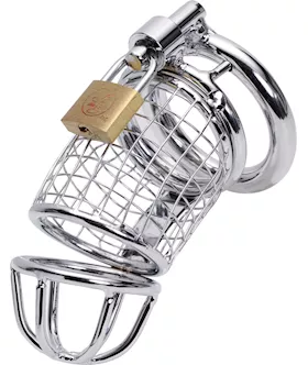 Metal Cage Chastity Device