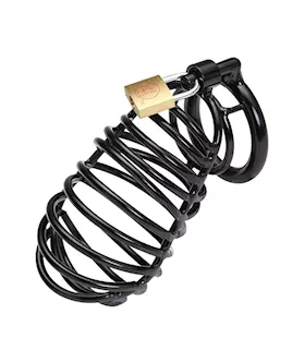 Lockable Chastity Cock Cage