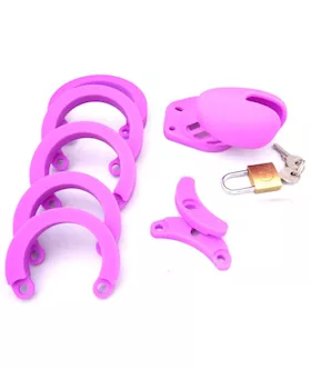Silicone Male Chastity Device