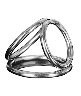 Chrome Triple Cock And Ball Ring