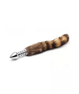 Stainless Steel Butt Plug With Tail
