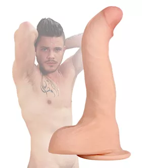 Raging Cockstars Bent Brian Realistic G-spot Dildo