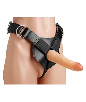 Flaunt Strap On Harness With Dildo