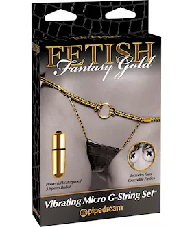 Fetish Fantasy Series Vibrating Micro G-string Set