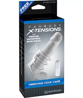 Fantasy X-tensions Vibrating Cock Cage