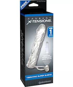 Fantasy X-tensions Vibrating Super Sleeve
