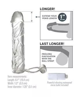 Fantasy X-tensions Vibrating Super Sleeve