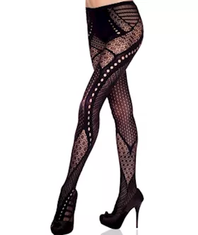 Multi Pattern Tight Pantyhose
