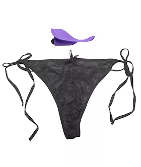Vibrating Panties With Curved Silicone Vibe