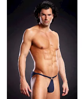 Performance Microfiber Pouch Bikini With Metal Ring