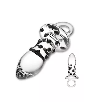 Glas Pacifier Glass Butt Plug