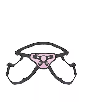 Pretty In Pink Strap-on Harness