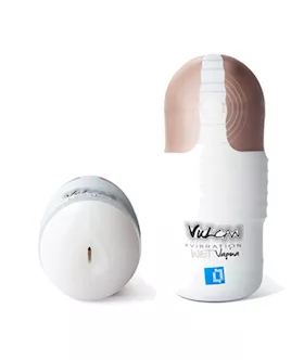 Vulcan Love Skin Masturbator Wet Vagina + Vibe