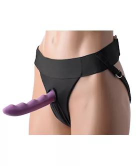 Avalon Jock Style Strap On Harness With Dildo