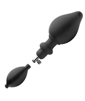 Inflatable Anal Plug and Removable Pump
