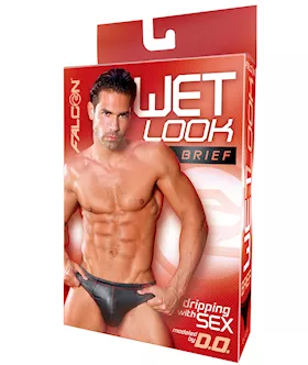 Wet Look Brief Medium