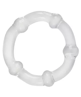 Glass Cock Ring 50mm Clear
