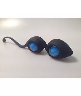 Tantalising Duo-toned Love Balls Black Blue