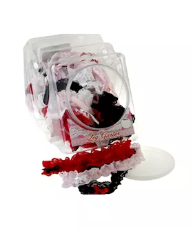 Lace Leg Garter Pink