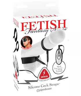 Shock Therapy Silicone Cock Straps