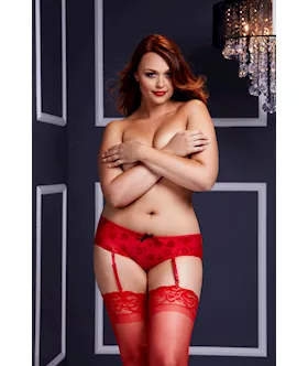 Crotchless Boyshort Panty