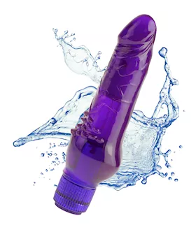 Juicy Jewels Orchid Ecstasy Vibrating Dildo