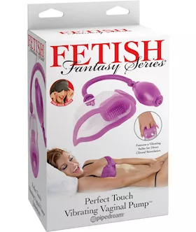 Fetish Fantasy Series Perfect Touch Vibrating Pump