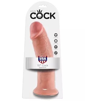 King Cock 10 Suction Cup Dildo