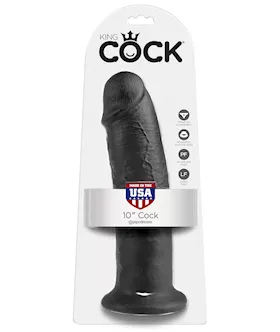 King Cock 10 Inch Suction Cup Dildo