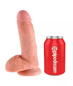 King Cock Suction Cup Dildo With Balls