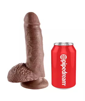 King Cock Suction Cup Dildo With Balls