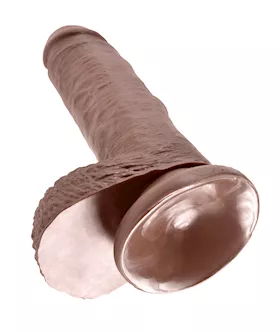 King Cock Suction Cup Dildo With Balls
