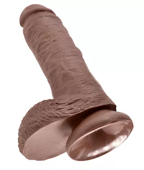 King Cock Suction Cup Dildo With Balls