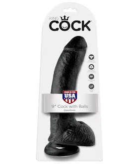 King Cock Suction Cup Dildo With Balls