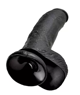 King Cock Suction Cup Dildo With Balls