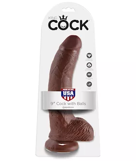 King Cock Suction Cup Dildo With Balls