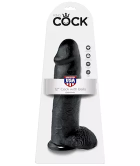 King Cock With Balls 12 Inch