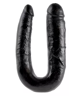 King Cock U-shaped Large Double Trouble Dildo